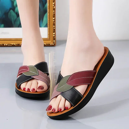 Cross Sandal – Sandalia Plana Cruzada